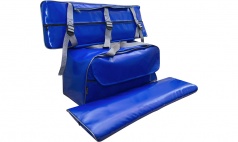 ПАТРИОТ Накладка на сиденье лодки сумка-рундук из ткани ПВХ 85*20см